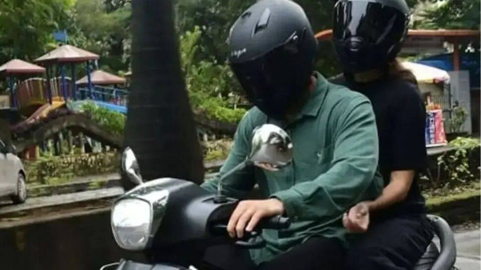 மும்பையில் ஸ்கூட்டரில் ஜாலியாக ரைட் போன விராட் - அனுஷ்கா சர்மா: video