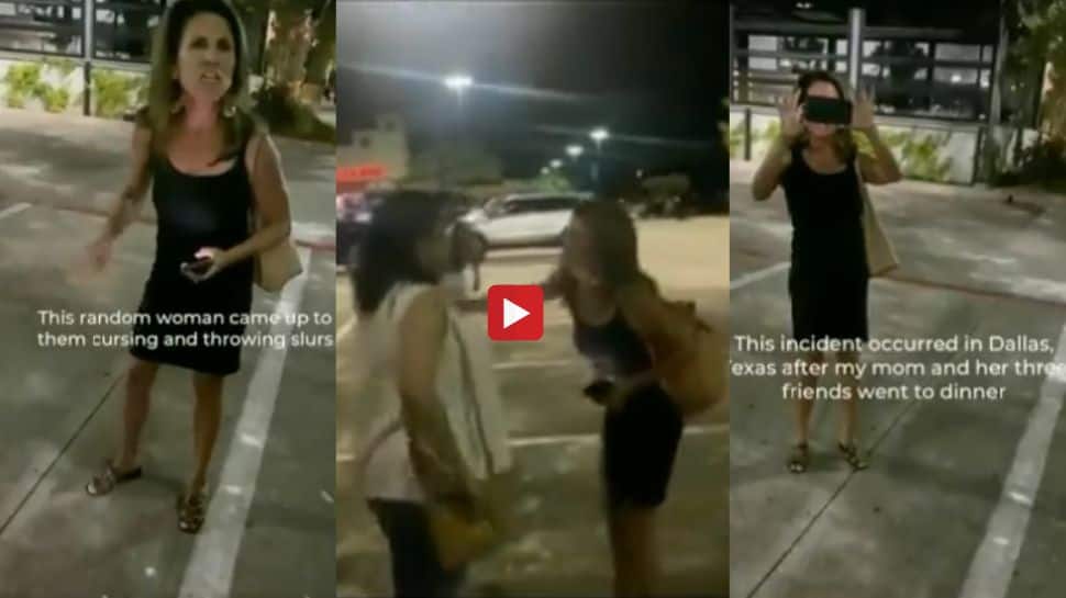 அமெரிக்காவுக்கு ஏன் வந்தீர்கள்? இந்திய வம்சாவளியினர் மீது இனவெறி தாக்குதல் வீடியோ வைரல்