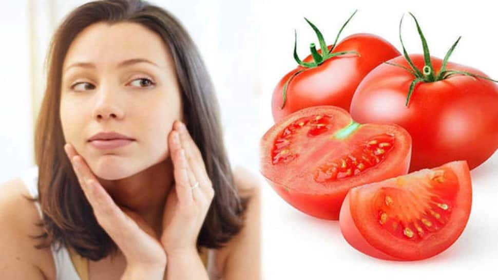 tomato with turmeric on face benefits தக்காளி மற்றும் மஞ்சளை
