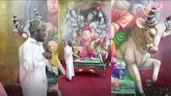மத நல்லிணக்க விநாயகர் சதுர்த்தி: கணபதிக்கு சாம்பிராணி புகை போட்டு பூஜித்த இஸ்லாமியர்