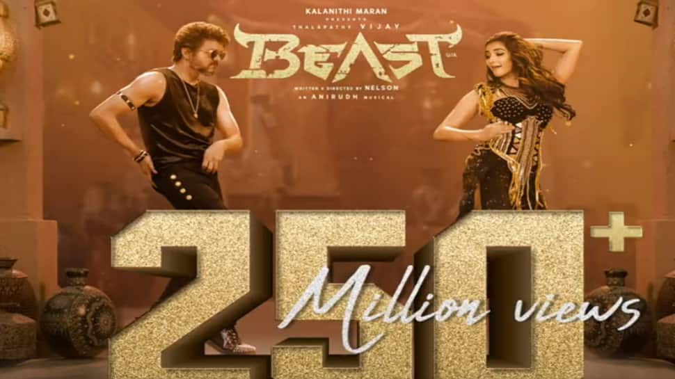 தளபதி விஜய் பாடல் மற்றொரு சாதனை - ரசிகர்கள் கொண்டாட்டம்