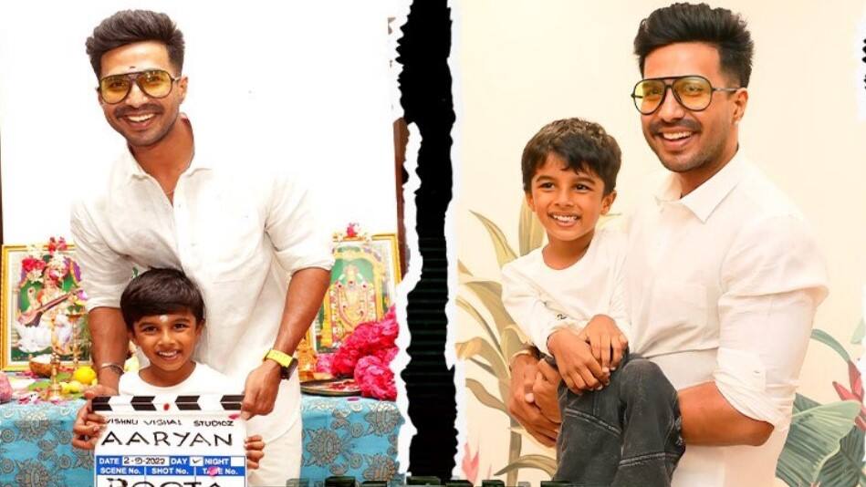 விஷ்ணு விஷாலுக்கு இவ்வளவு பெரிய மகனா? வைரலாகும் புகைப்படம்!