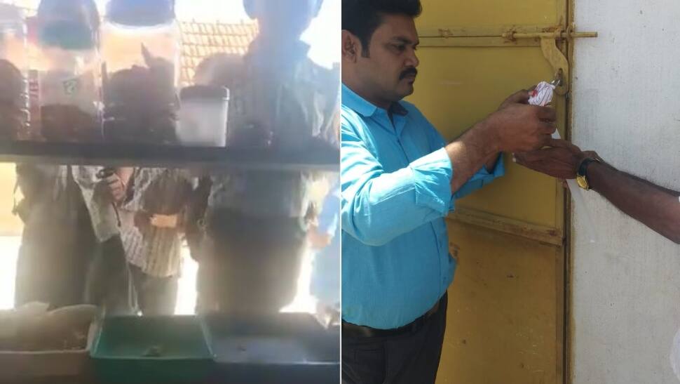 சிறுவர்களுக்கு தின்பண்டம் தர மாட்டோம் என்று கூறிய கடைக்கு சீல்! 