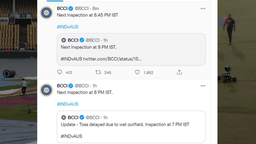 IND vs AUS: தோல்வியா? வெற்றியா? எதிர்பார்ப்பில் ரசிகர்கள்.. டாஸ் போடுவதில் தாமதம்