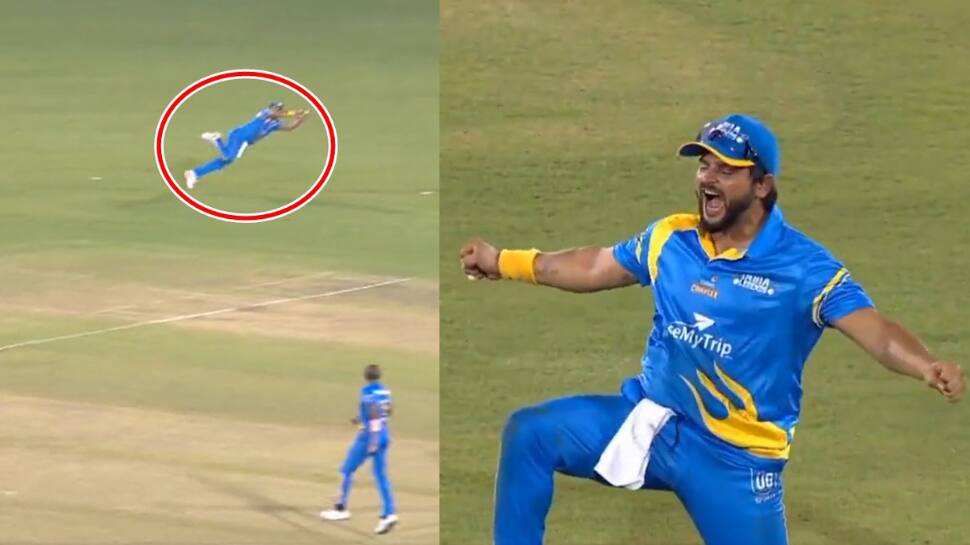 வயசானாலும்... அது மட்டும் மாறல  - சின்ன தல ரெய்னாவின் மிரட்டல் கேட்ச்