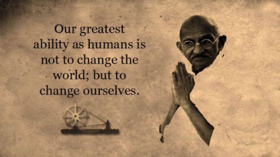 அண்ணல் காந்தியின் 154வது பிறந்தநாள் அனுசரிப்பு! ராட்டை தினத்தன்று இந்தியாவின் அஞ்சலி