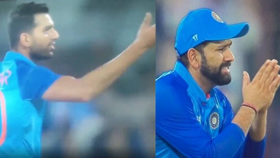 சிராஜை திட்டிய தீபக் சாஹர்! ரோஹித்தின் ரியாக்சன்! வைரலாகும் வீடியோ!