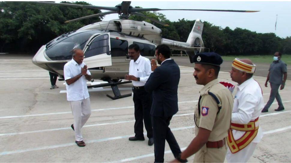 சிக்கல் சிங்கார வேலனை தரிசித்த சிங்கப்பூர் உள்துறை அமைச்சர் காசி விஸ்வநாதன்