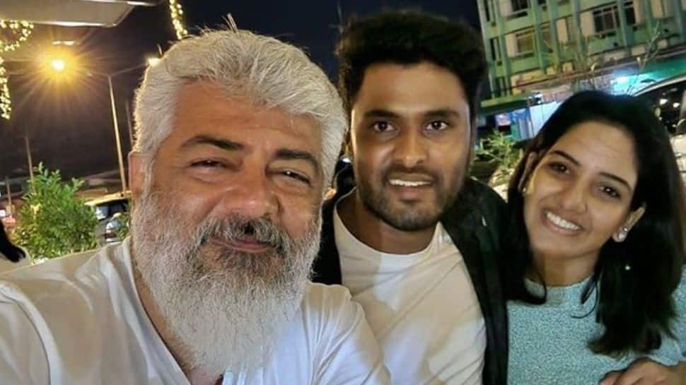 Thunivu: செல்பி எடுத்த அஜித்! மகிழ்ச்சியில் அமீர் - பாவனி