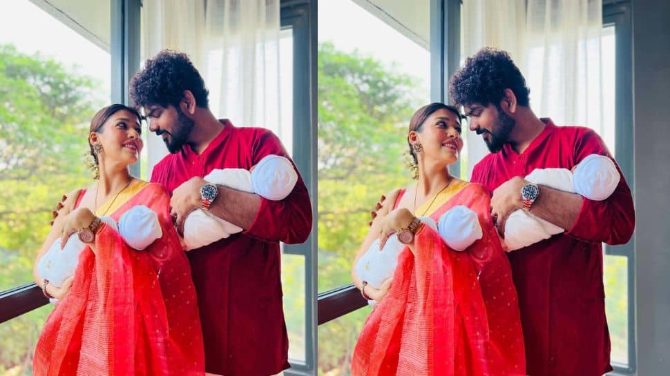 தலை தீபாவளி கொண்டாடும் நயன் விக்னேஷ் தம்பதிகள்! குழந்தைகளுடன் வெளியிட்ட முதல் வீடியோ!