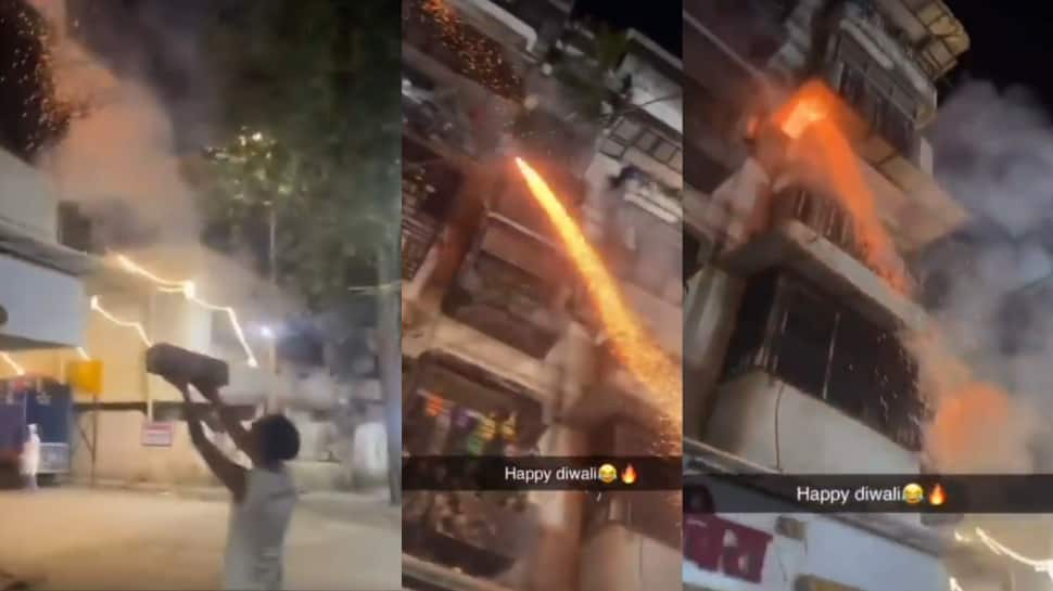 அநியாயம் பண்றிங்கடா... ராத்திரியில் ராக்கெட் விட்டவர் மீது வழக்குப்பதிவு - வைராலகும் வீடியோ!