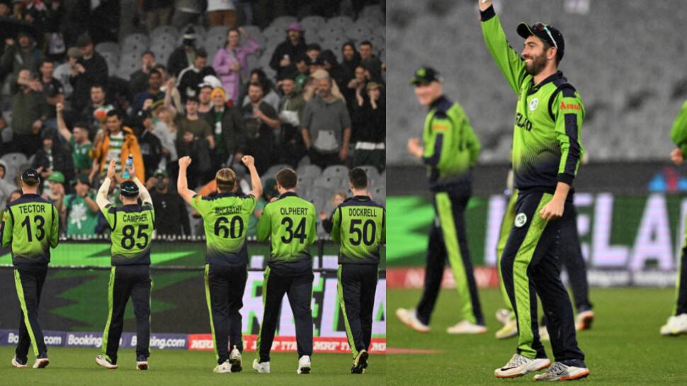 உலகக்கோப்பையில் இங்கிலாந்தை வீழ்த்திய அயர்லாந்து... மழையால் கவிழ்ந்தது கப்பல்!