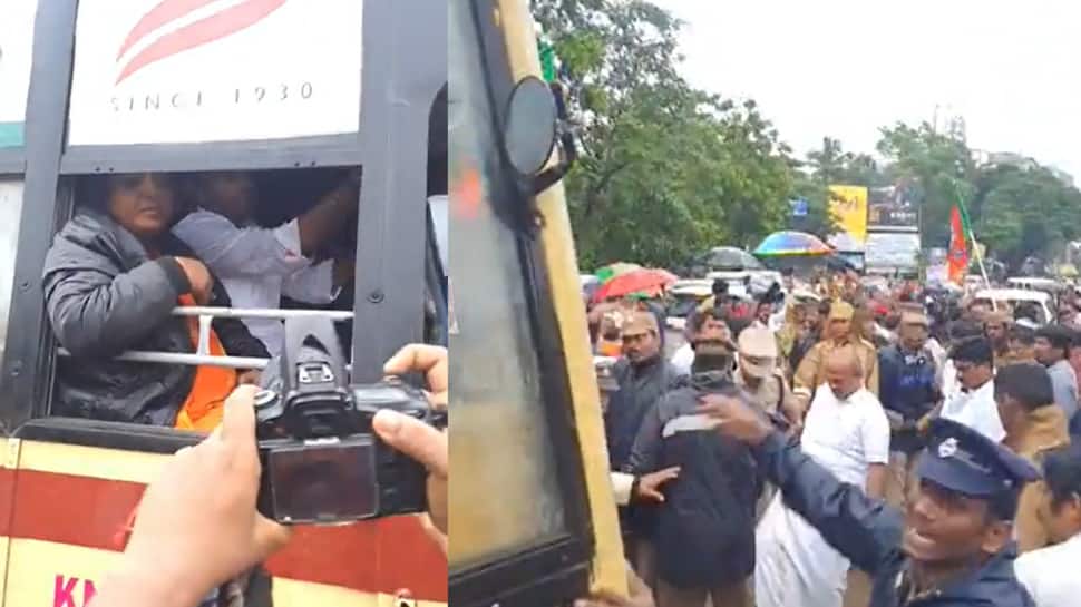 அனுமதியின்றி ஆர்ப்பாட்டம்... சென்னையில் அண்ணாமலை கைது