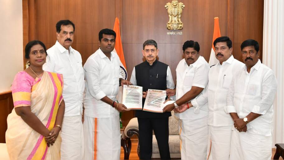 Annamalai Press Meet after meeting with TN Governor RN Ravi | அனைத்து ...