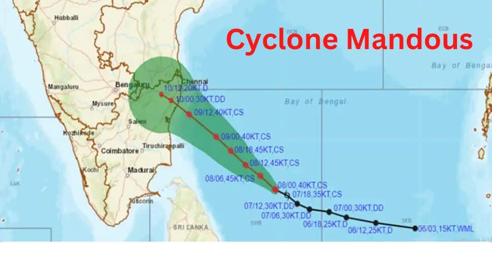 NDRF And SDRF Teams Kept Ready To Tackle Any Eventuality Because Of Cyclone Mandous |  Mandous Cyclone: ​​Red alert for Chengalpattu, Kanchipuram and Villupuram districts in Tamil Nadu