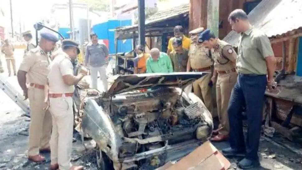 கோவை கார் சிலிண்டர் வெடித்த வழக்கில் 3 பேருக்கு 27ம் தேதி வரை நீதிமன்ற காவல் நீட்டிப்பு