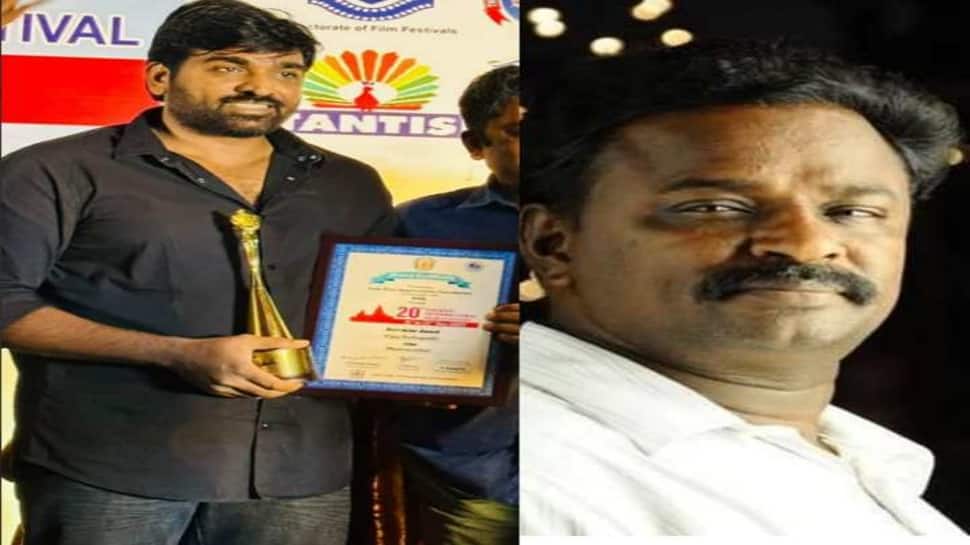 சிறந்த நடிகர் விருதுக்கு நச்சரித்த விஜய் சேதுபதி - ப்ளூ சட்டை மாறன் வெளியிட்ட அதிர்ச்சி தகவல்