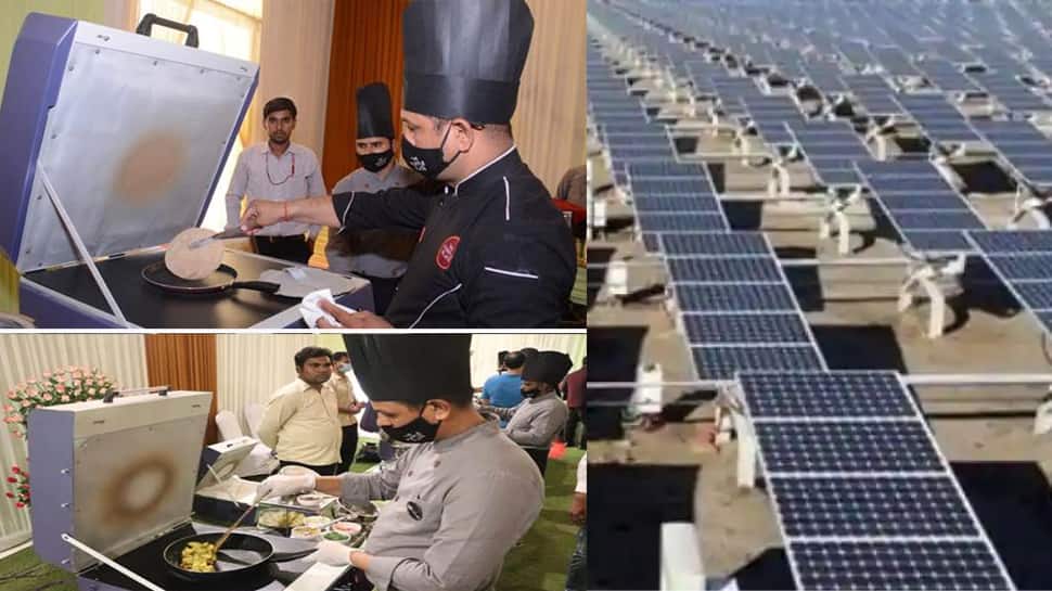 Surya Nutan IOC designed solar cooking stove which helpful for indian ...