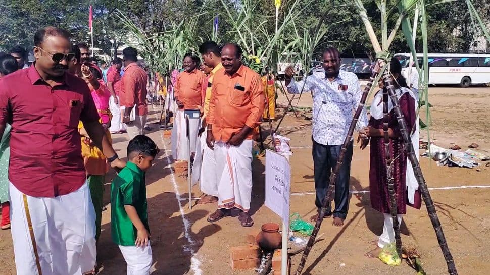 திருவண்ணாமலையில் இந்து முஸ்லிம் கிறிஸ்தவர்கள் இணைந்து கொண்டாடிய சமத்துவ பொங்கல்!