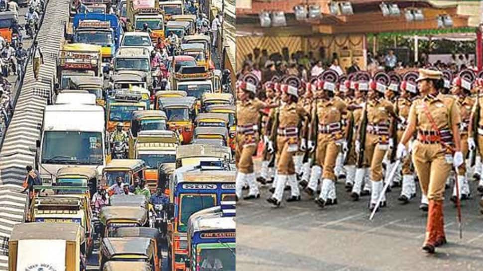 குடியரசு தின விழா..சென்னையில் 4 நாட்களுக்கு போக்குவரத்து மாற்றம்