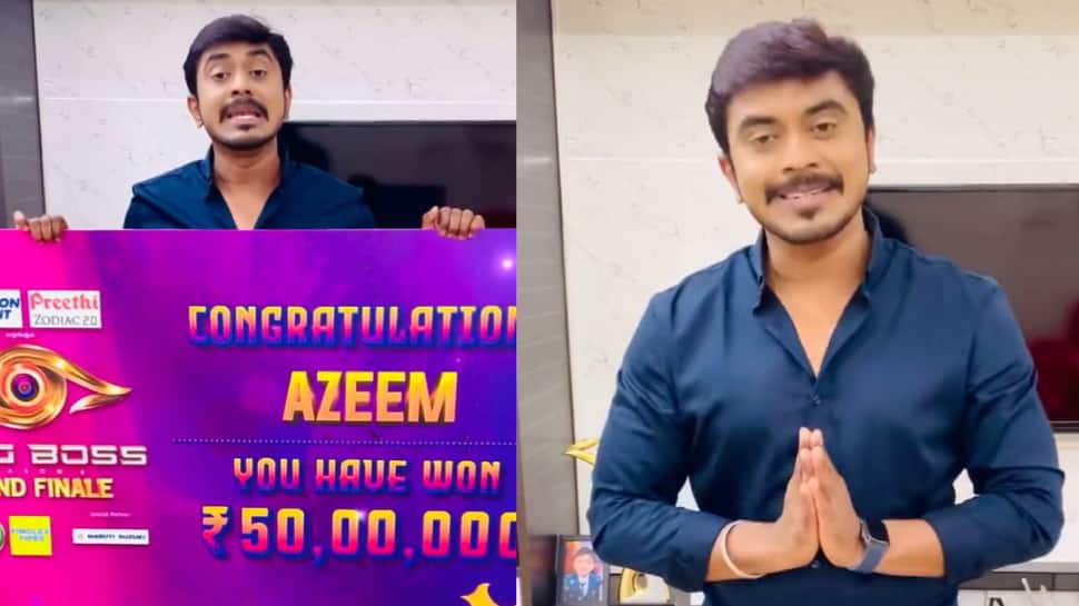 அந்த மனசு இருக்கே... பிக்பாஸில் ஜெய்த்த பணத்தை தானம் கொடுத்த அசீம்