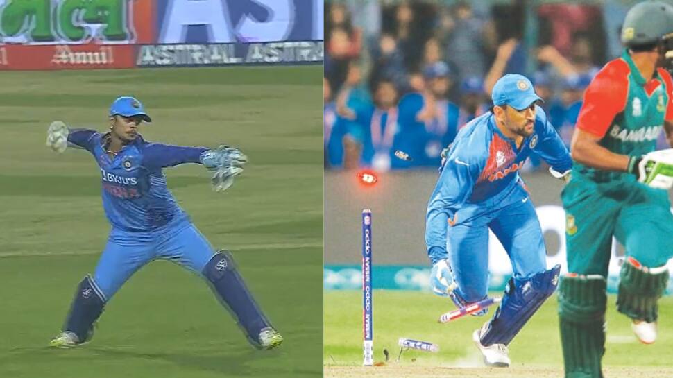 IND vs NZ: தோனி ஊரில் தோனியாகவே மாறிய இளம் வீரர் - அசரவைக்கும் வீடியோ