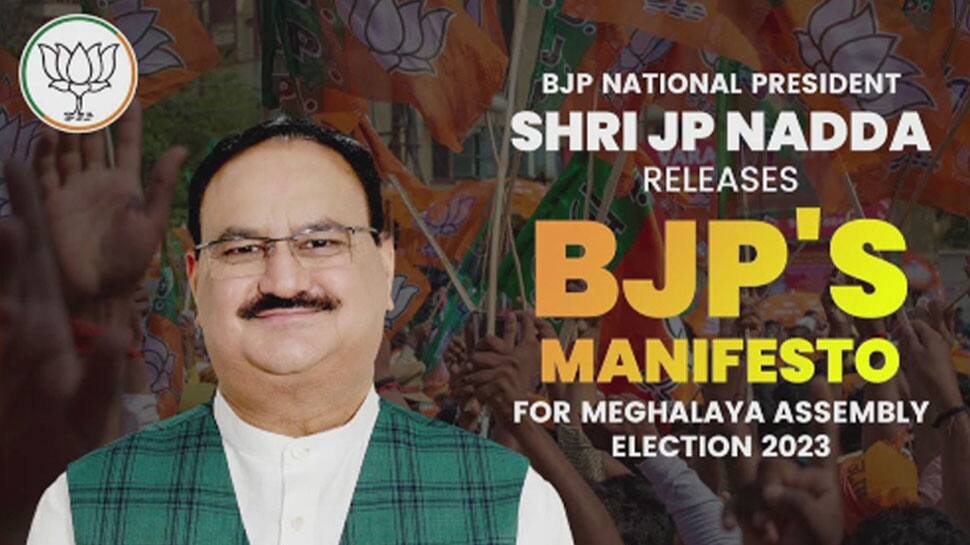 Meghalaya Assembly Election 2023: பாஜக தேர்தல் அறிக்கையில் இடம் பெற்றுள்ள முக்கிய வாக்குறுதிகள்