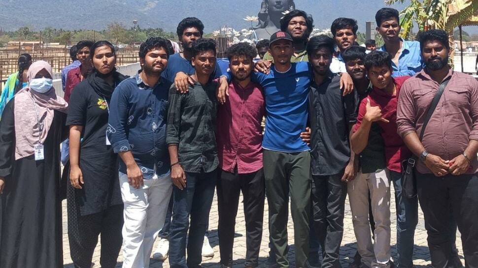 கோவை ஈஷா மையத்தை பார்வையிட்ட கட்டடக்கலை மாணவர்கள்!