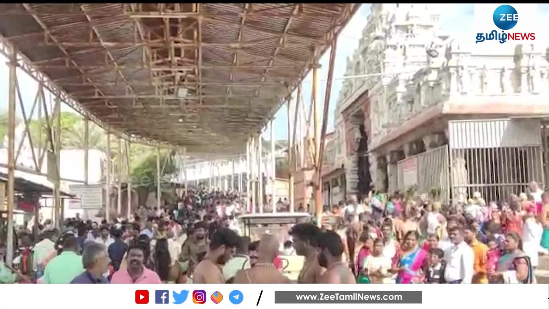 Tiruchendur Masi maham Festival! Crowd of devotees! திருச்செந்தூர்