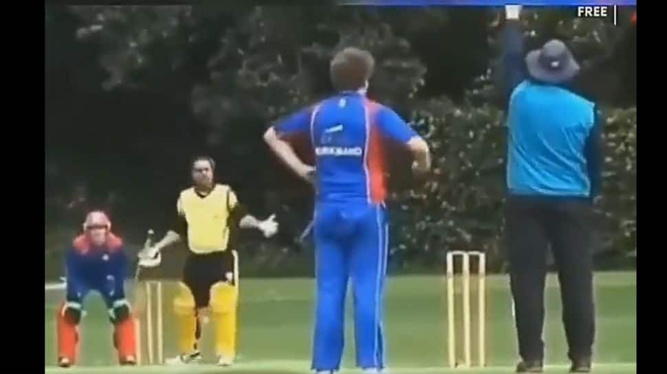 ’விநோத அவுட்’ அப்பீல் செய்யாத கீப்பர்... முறையிட்ட பவுலர்: யோசித்து அவுட் கொடுத்த அம்பயர்: வைரல் வீடியோ