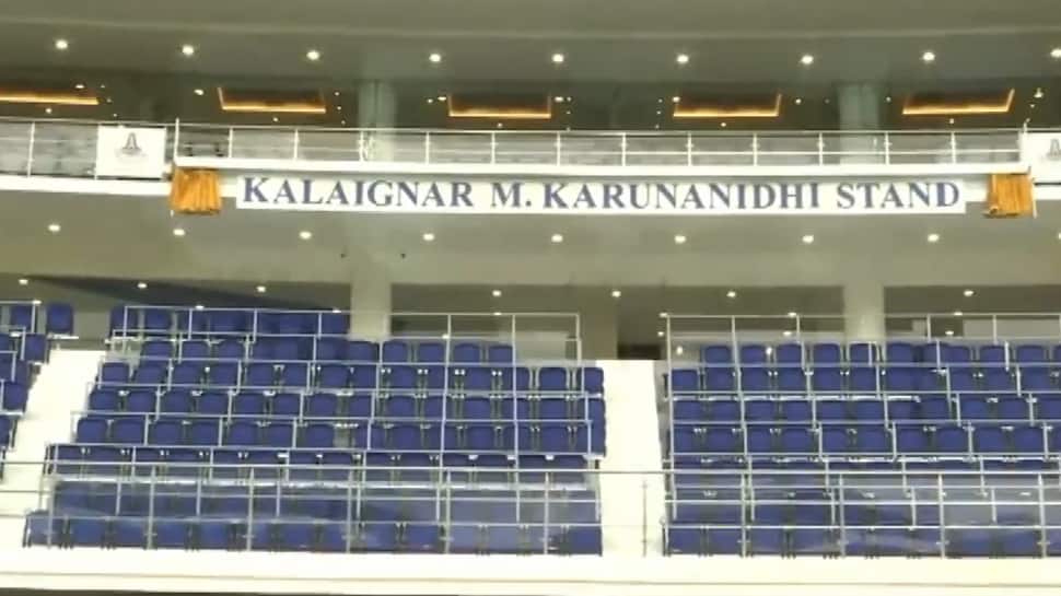 புதுப்பொலிவுடன் சேப்பாக்கம் மைதானம்... கருணாநிதி பெயரில் கேலரியை திறந்துவைத்தார் ஸ்டாலின்