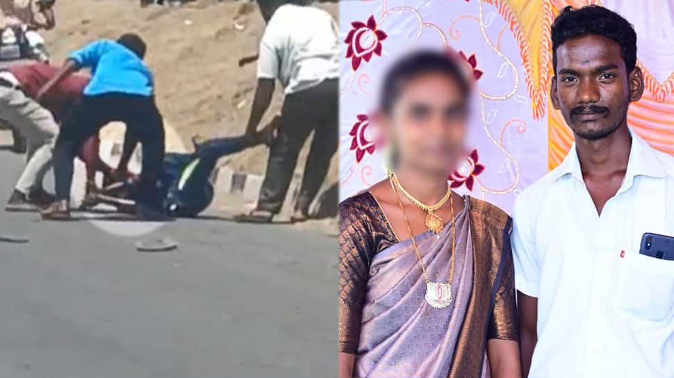 கிருஷ்ணகிரி கொடூரம்! காதல் திருமணம் செய்த இளைஞர் நடுரோட்டில் வெட்டிக்கொலை