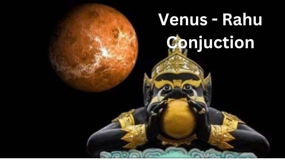 Rahu Venus Conjunction 2023 Shows love affairs beauty desires secret