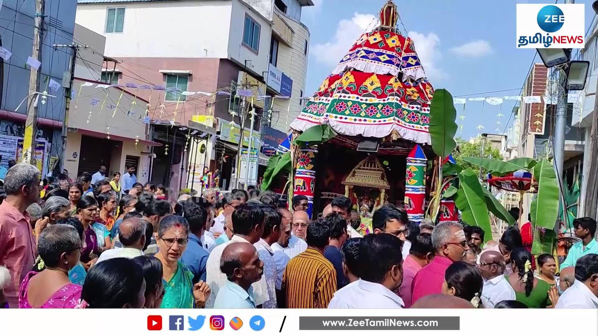 Kumbakonam Nageswara Temple celebrates Panguni Uthra Chariot Details