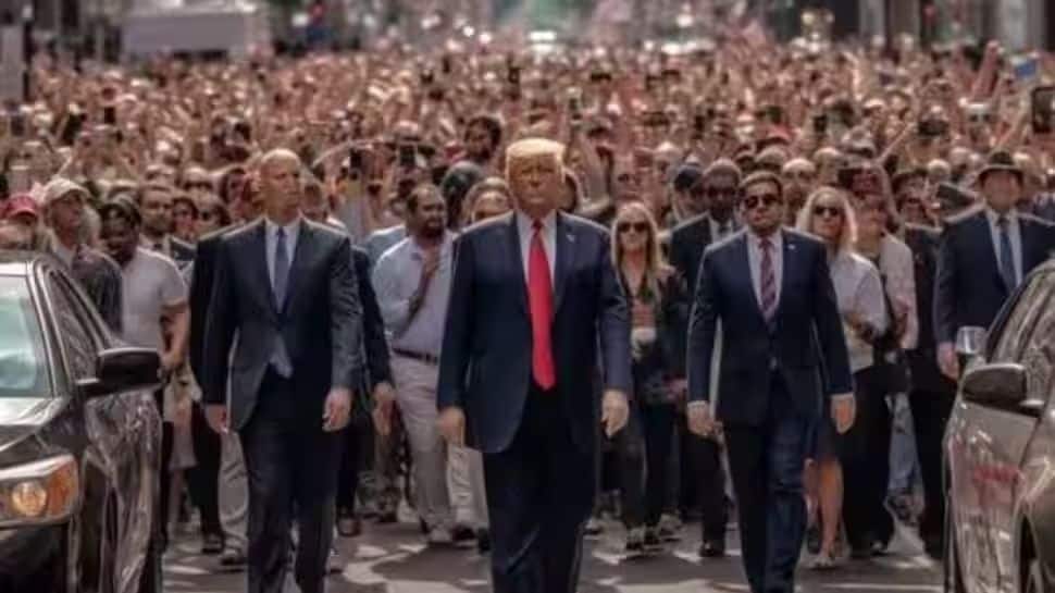 என்னது ட்ரம்ப் பாஜகவில் இணைகிறாரா? வைரலாகும் எம்.பி., மஹுவா மொய்த்ராவின் பதிவு!