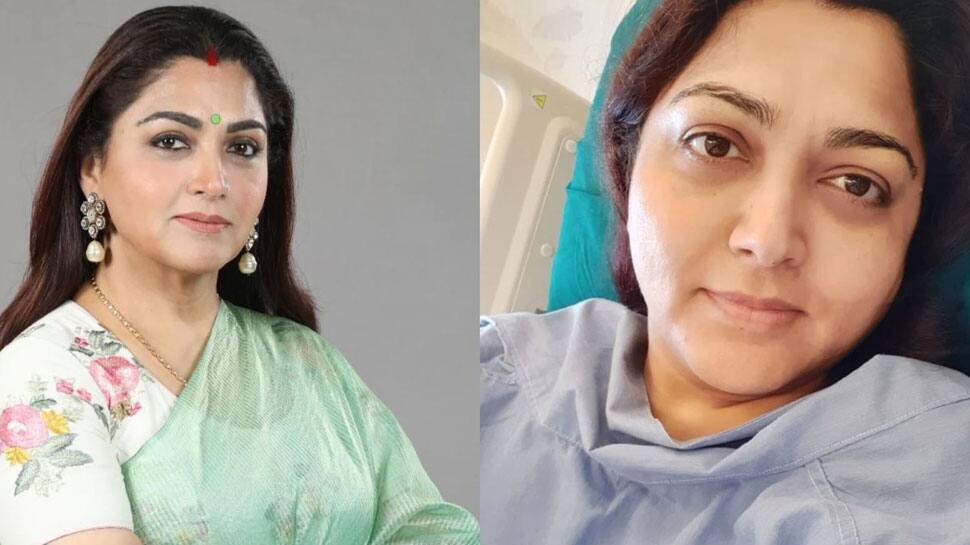 இந்த அபாய அறிகுறிகளுடன் நடிகை குஷ்பூ மருத்துவமனையில் அனுமதி