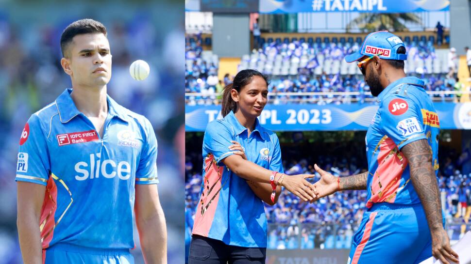 IPL 2023 MI vs KKR: மகளிர் அணியின் ஜெர்சியில் மும்பை இந்தியன்ஸ் - ஏன் தெரியுமா?