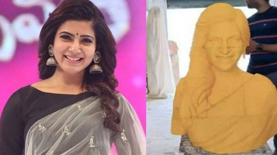 நயன்தாராவை தொடர்ந்து சமந்தாவிற்கு ஆந்திராவில் தங்க சிலை கோவில்..