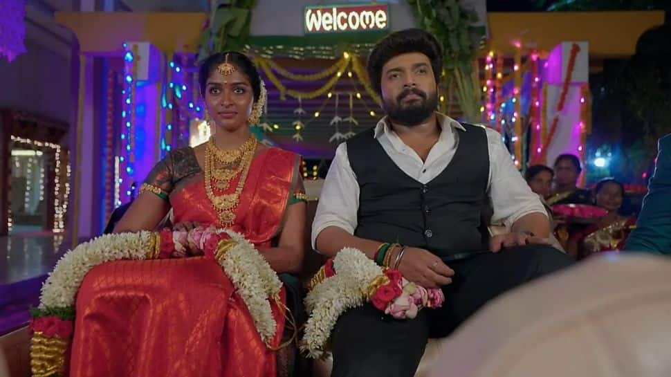 கார்த்தியின் கல்யாணத்துக்கு வந்து இறங்கிய சாமுண்டீஸ்வரி.. அதிர்ச்சியான அபிராமி 