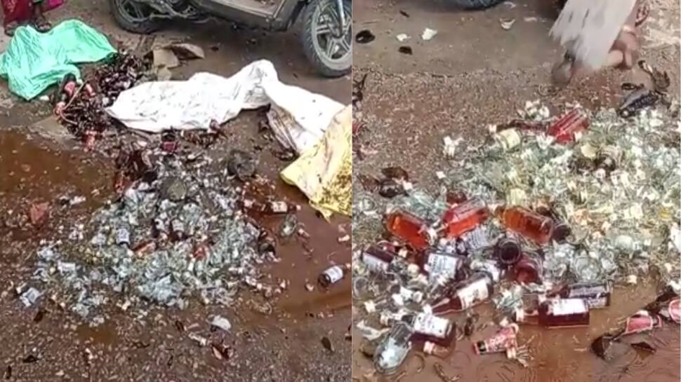 வீட்டிலேயே டாஸ்மாக்... சூறையாடிய பெண்கள் - ஆறாக ஓடிய மதுபானம்; தர்மபுரியில் பரபரப்பு