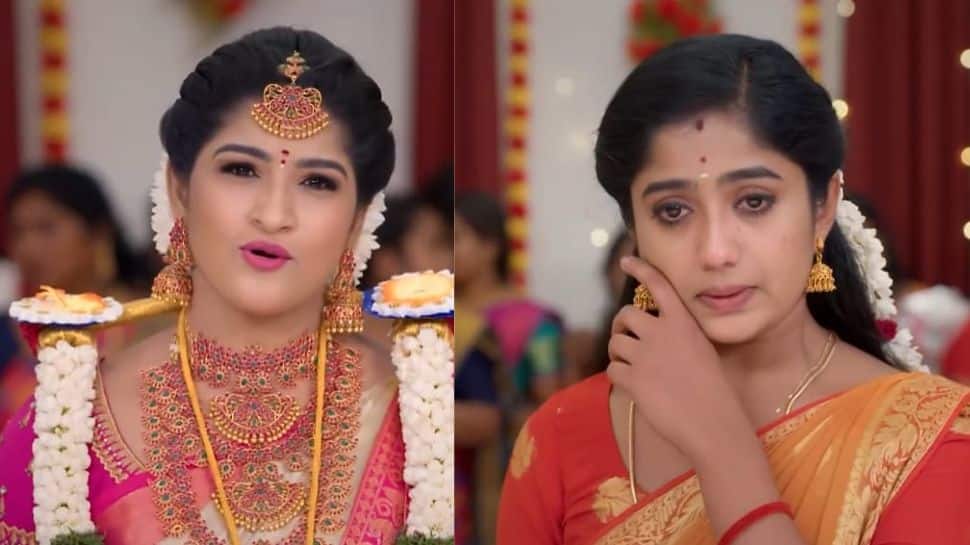 ஷக்தியின் தாலியை பறிக்கும் பூஜா? அடுத்தது என்ன? மீனாட்சி பொண்ணுங்க சீரியல் அப்டேட்!