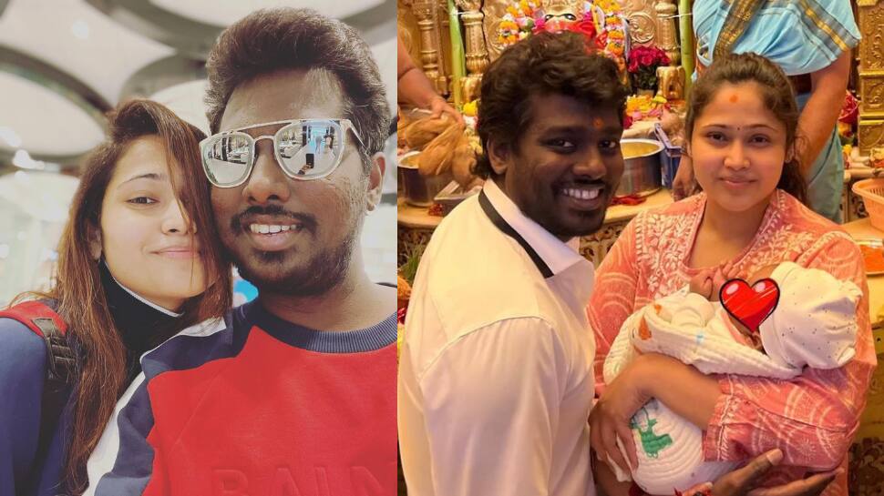 நேற்று படத்தின் அப்டேட்... இன்று பையனின் பெயர் அப்டேட் - உச்சக்கட்ட மகிழ்ச்சியில் அட்லீ!