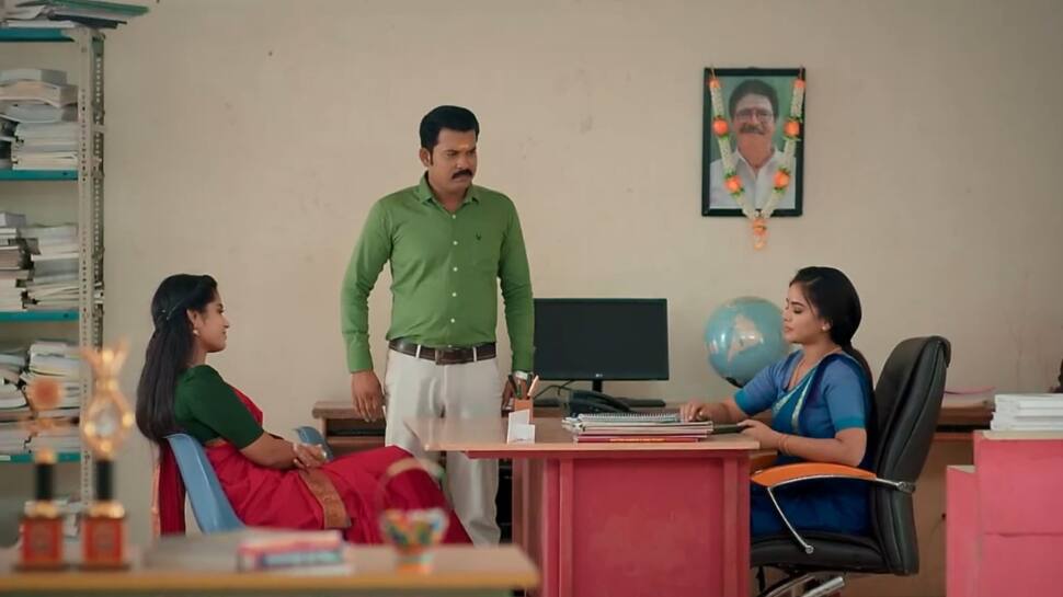 அமுதாவும் அன்னலட்சுமியும் இன்றைய எபிசோட்: அமுதா கரஸ்... உமா டீச்சர்... பள்ளியில் உருவாகும் பனிப்போர்!