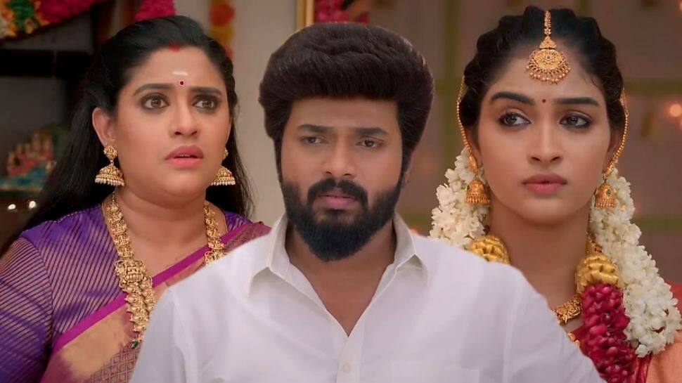 சித்தரிடம் ஆசிர்வாதம் வாங்க செல்லும் கார்த்திக் - தீபா..! அங்கு அவர் கொடுத்த ரியாக்ஷன் இதுதான்