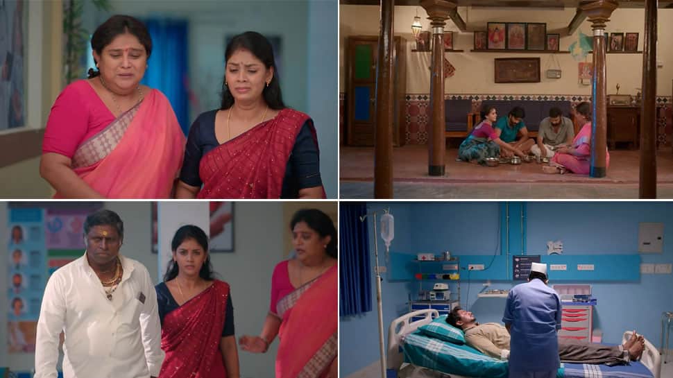 அமுதாவும் அன்னலட்சுமியும்: விஷத்தை குடித்த வடிவேலு.. அமுதாவுக்கு அன்னம் கொடுத்த அதிர்ச்சி