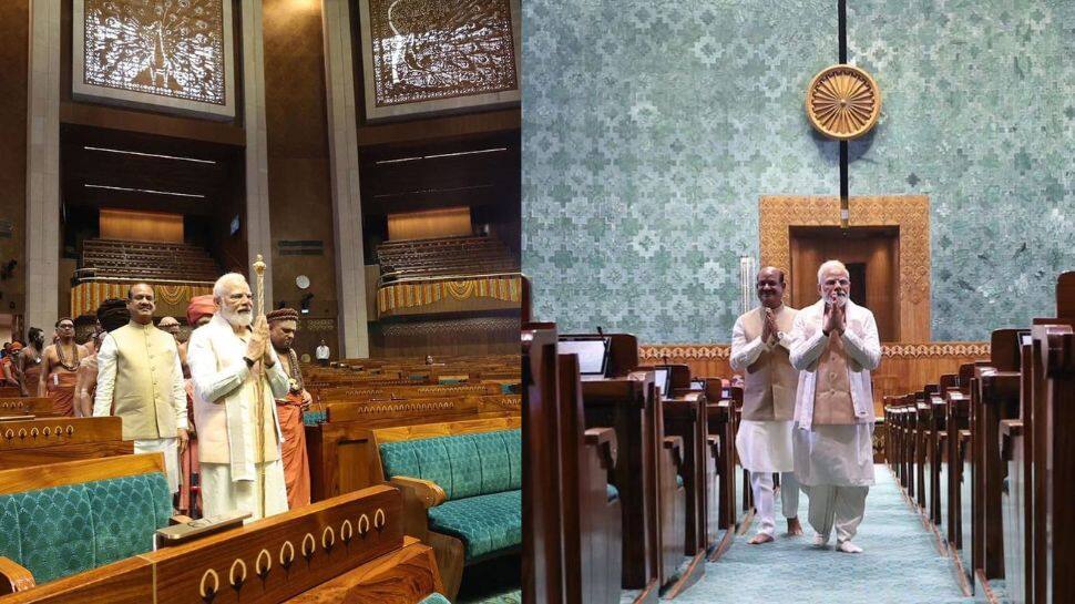 திரிபுரா முதல் தமிழகம் வரை... பல்வேறு கலாச்சாரத்தை பிரதிபலிக்கும் புதிய நாடாளுமன்றம்!