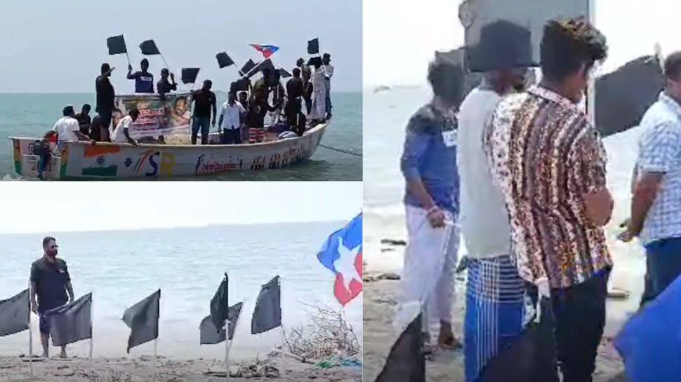 தூத்துக்குடி: நாடாளுமன்ற கட்டட திறப்பு விழாவை கண்டித்து விடுதலை சிறுத்தைகள் கட்சியினர் போராட்டம்