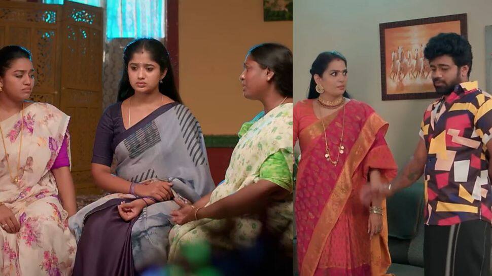 துர்காவுக்கு திருமணம் நடக்குமா? புஷ்பாவின் சதித்திட்டம் வெல்லுமா? மீனாட்சி பொண்ணுங்க அப்டேட்!