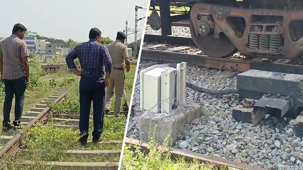 அடுத்த அதிர்ச்சி! திருப்பத்தூரில் ரயில்வே சிக்னலை உடைக்க முயன்ற வாலிபர்