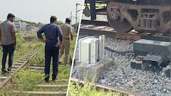 அடுத்த அதிர்ச்சி! திருப்பத்தூரில் ரயில்வே சிக்னலை உடைக்க முயன்ற வாலிபர்
